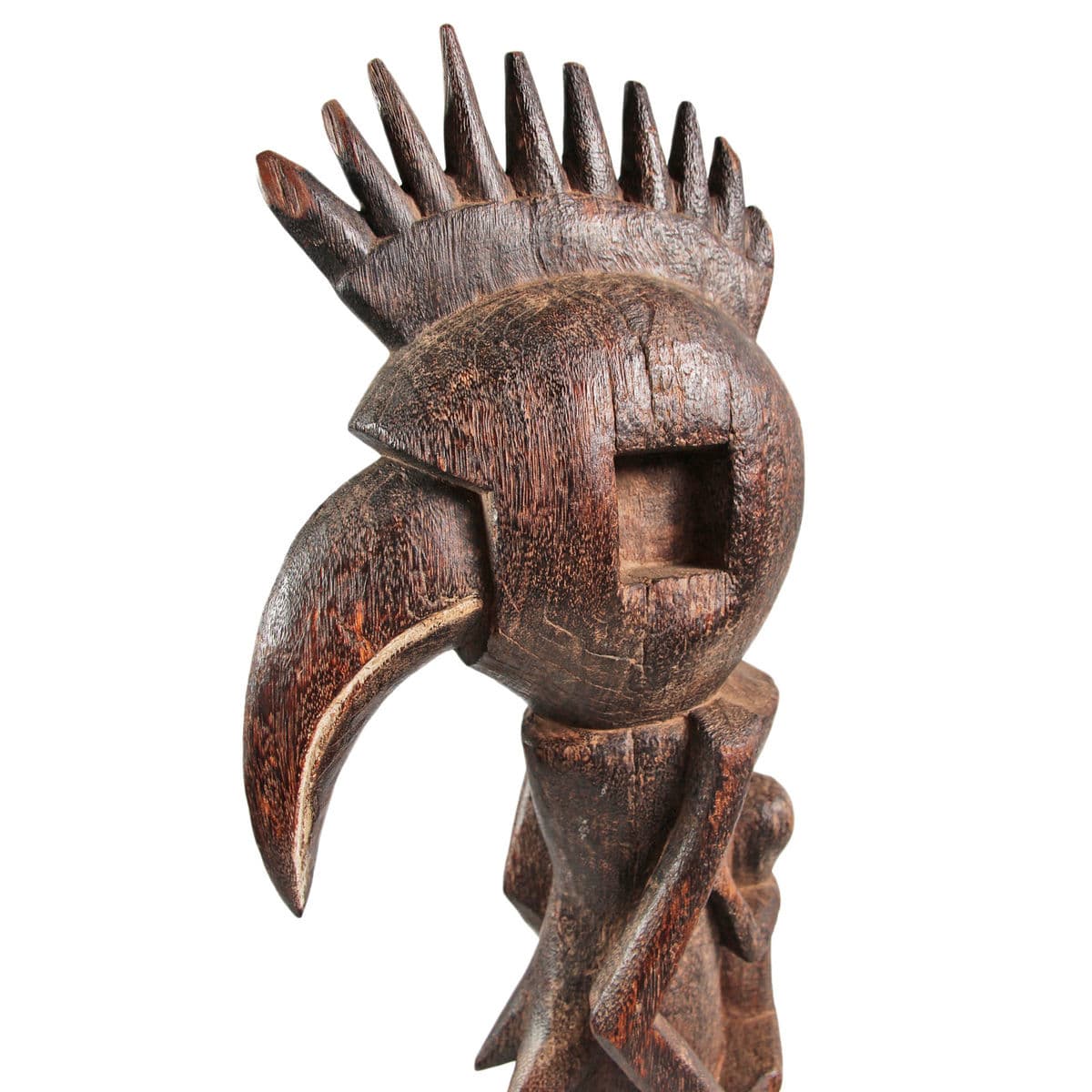 Afo Nigerian Bird Figure Female - Thumbnail 7