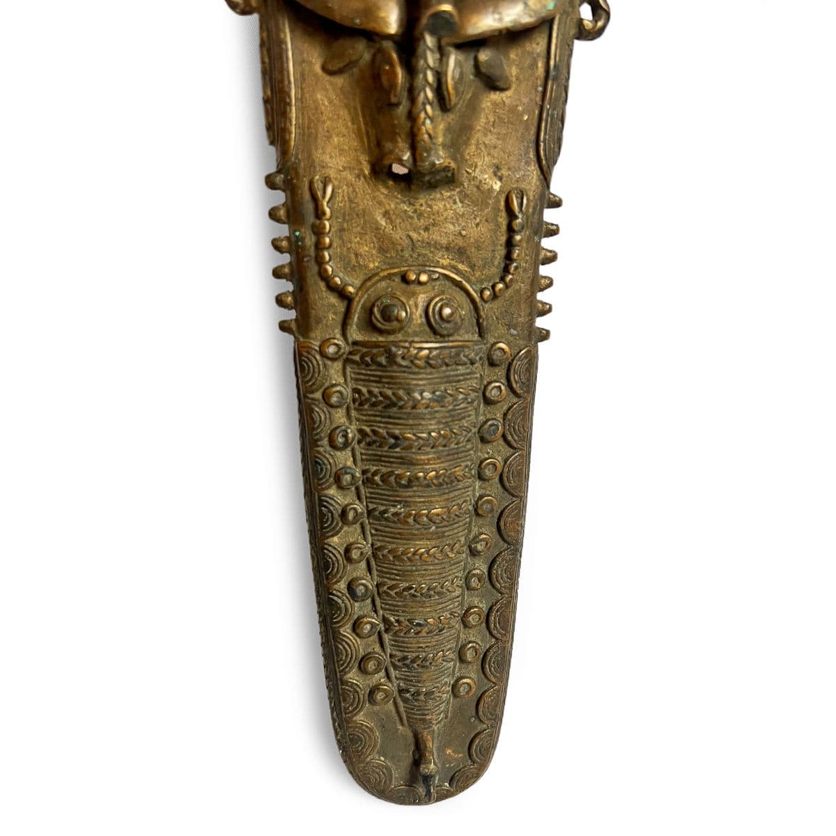 Antique Akan Ashanti Bronze Ceremony Knife - Thumbnail 7