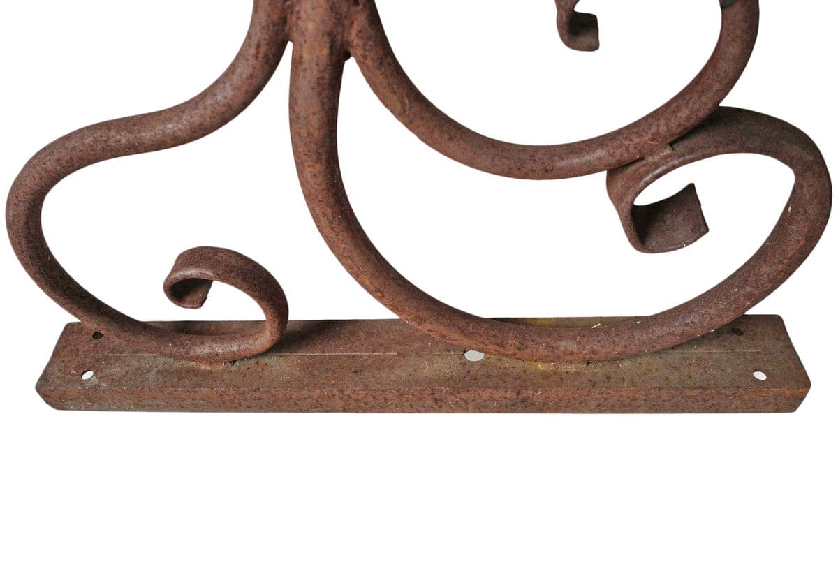 Iron Rust Scroll Bracket XL - Thumbnail 7