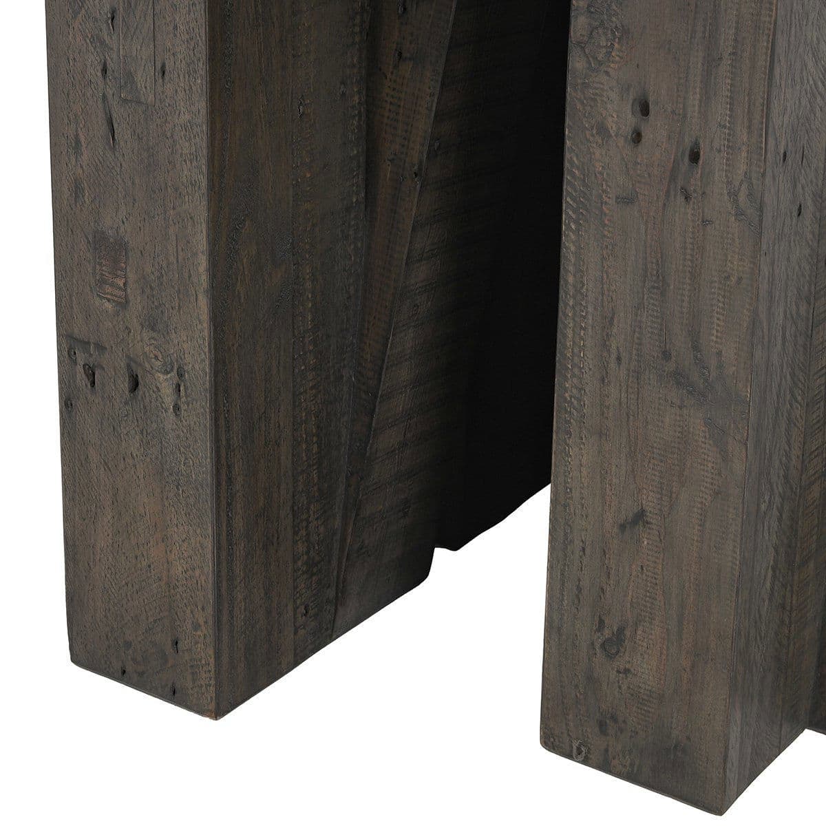 Modern Grey Pine & Concrete Dining Table - Thumbnail 7