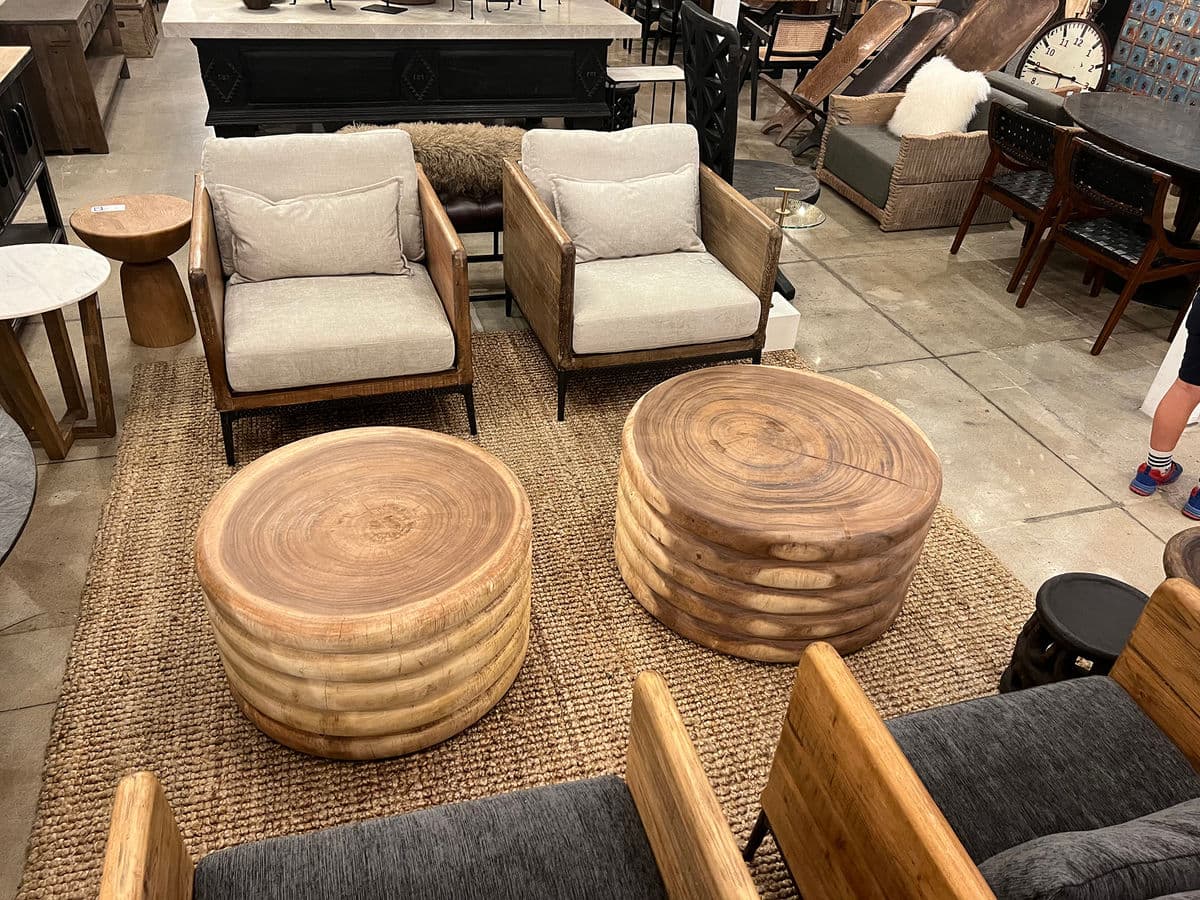 Raw Ribbed Stack Table - Thumbnail 7