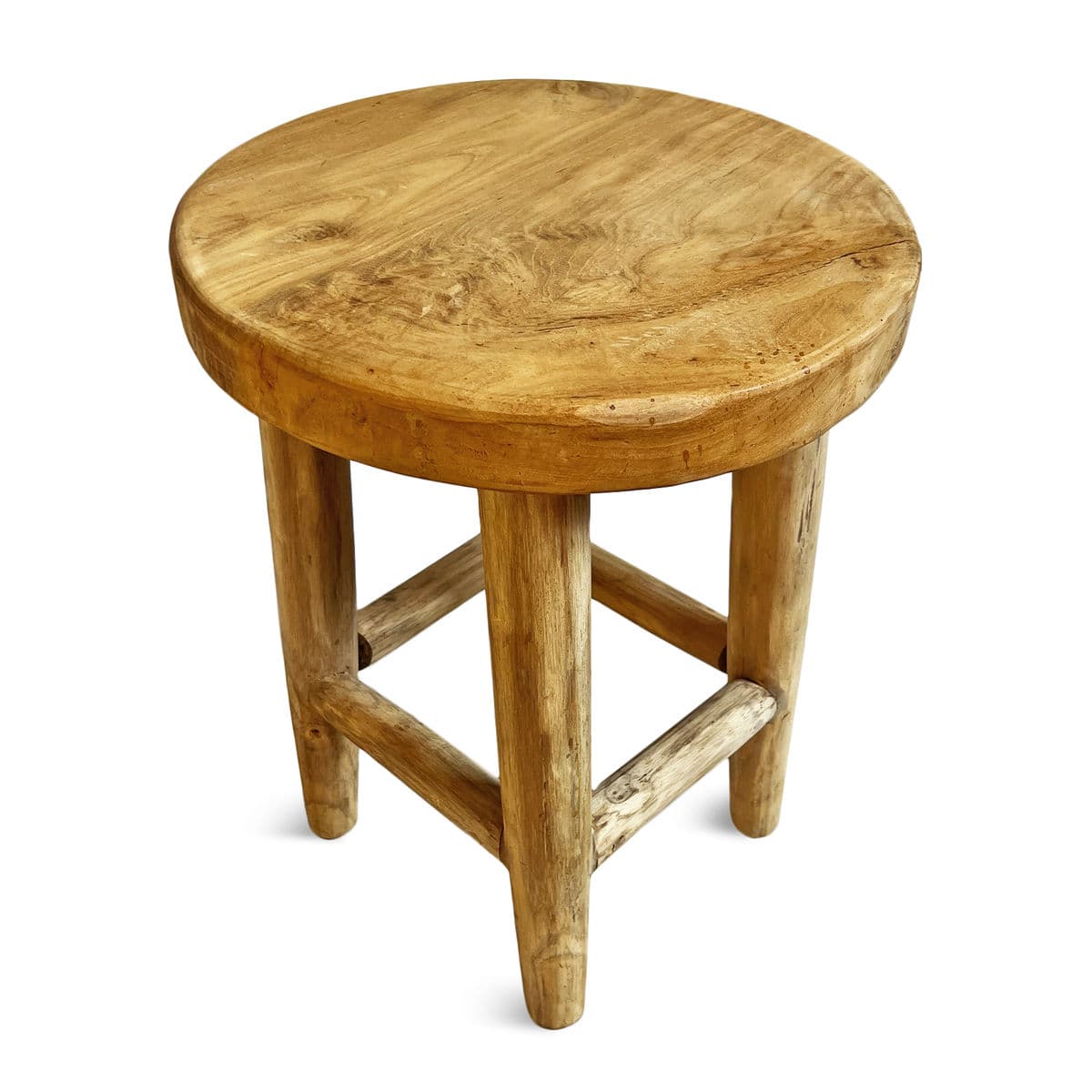 Simple Teak Stool - Thumbnail 7