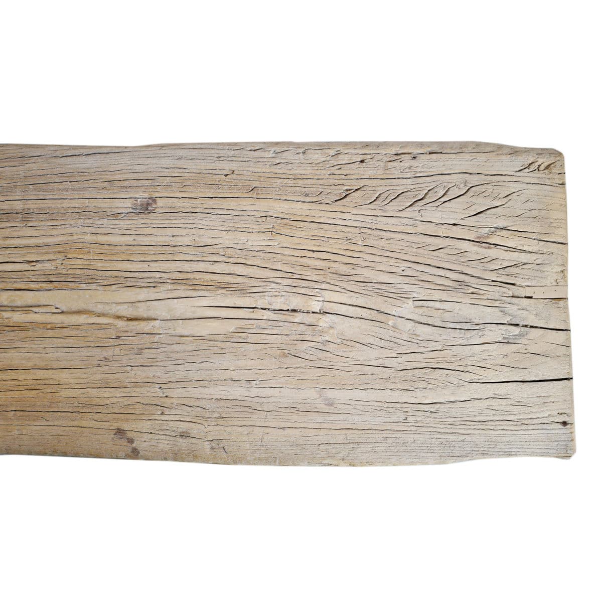 Vintage Raw Plank & Iron Console Table - Thumbnail 7