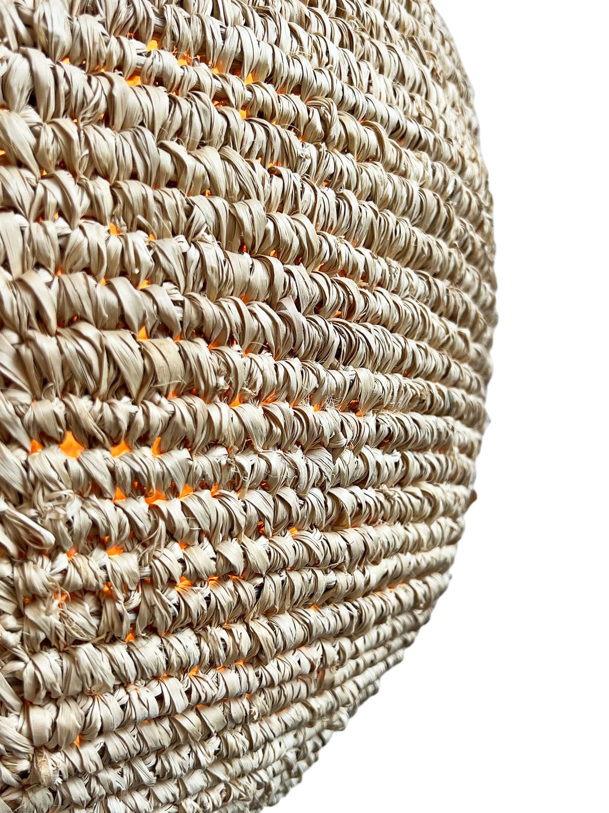 Blond Grass Globe Pendant Medium - Thumbnail 7