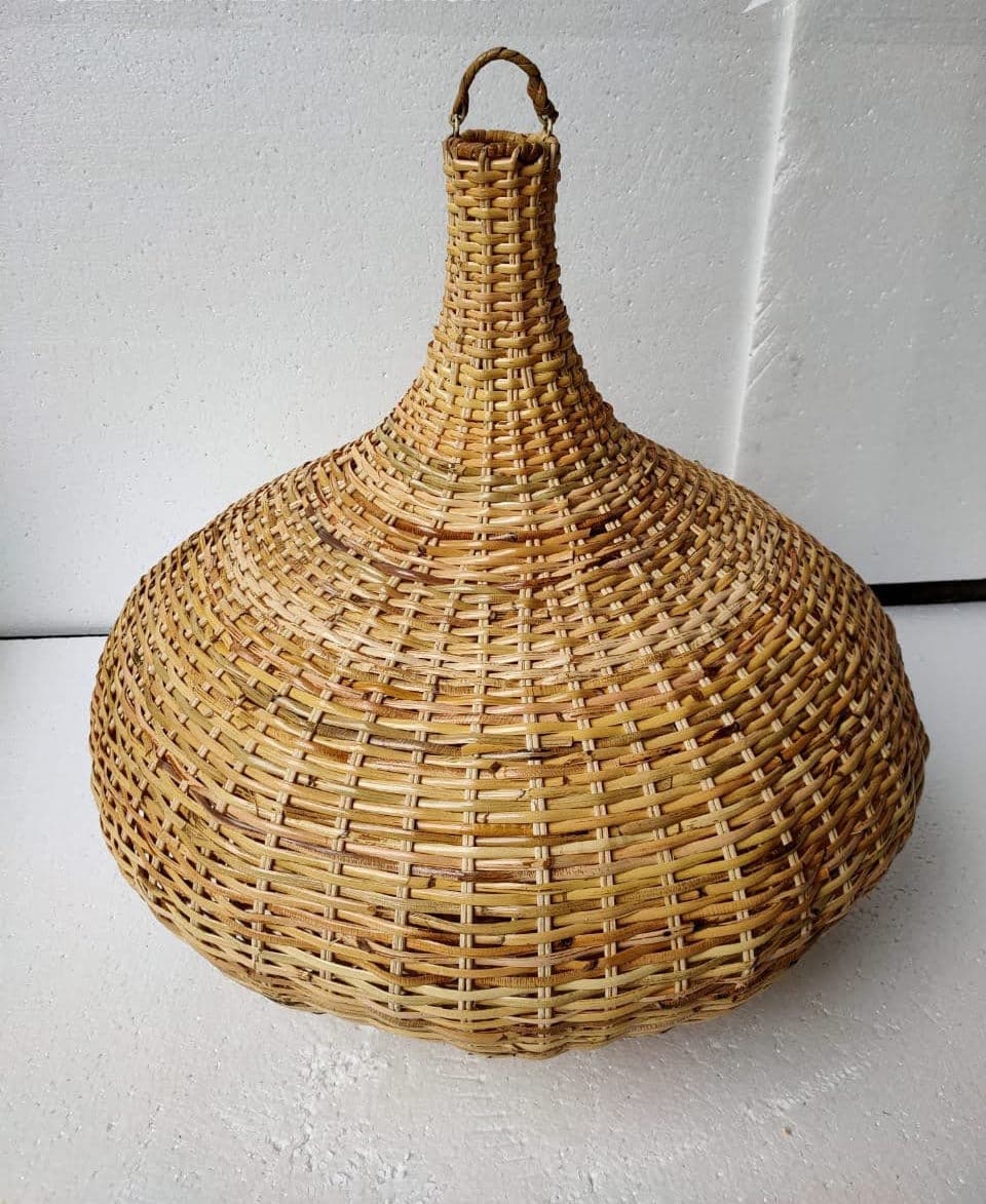 Rattan Basket Clove Pendant Light - Thumbnail 7