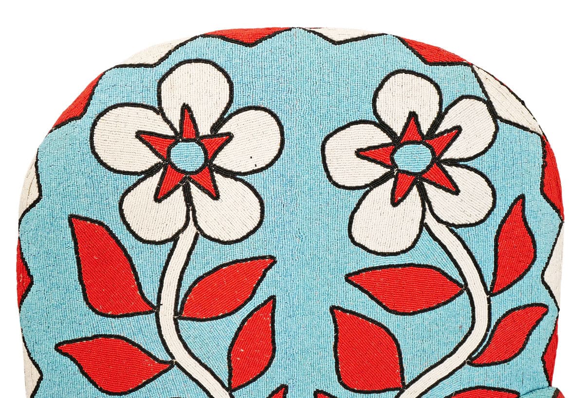 Yoruba Beaded Chair - Thumbnail 7