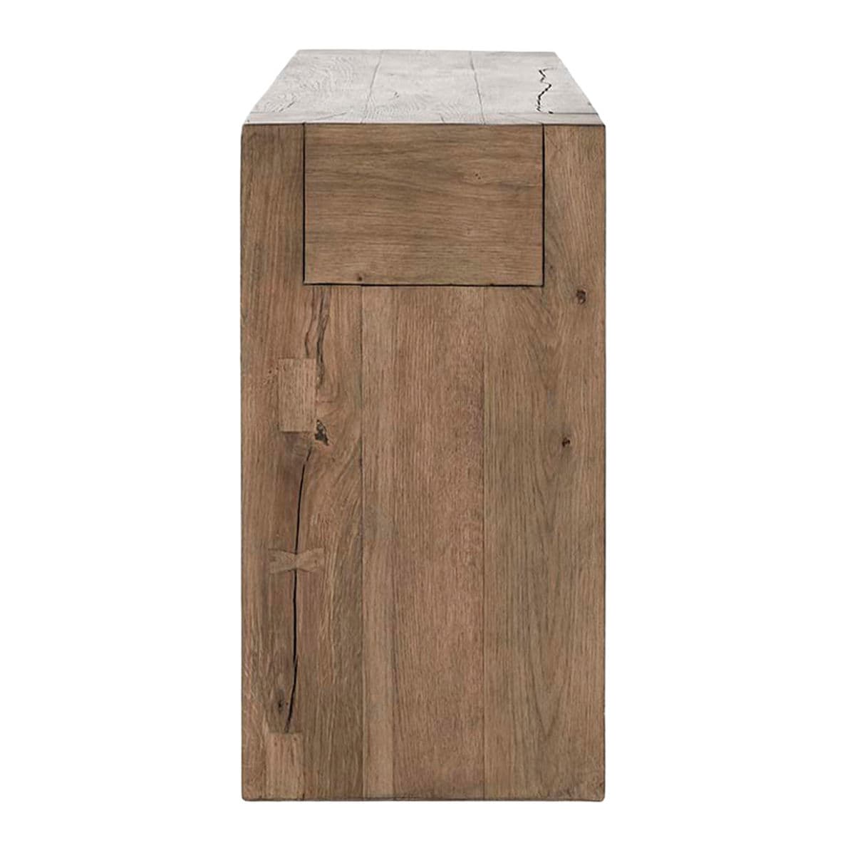 Natural Oak Beam Console Table - Thumbnail 7