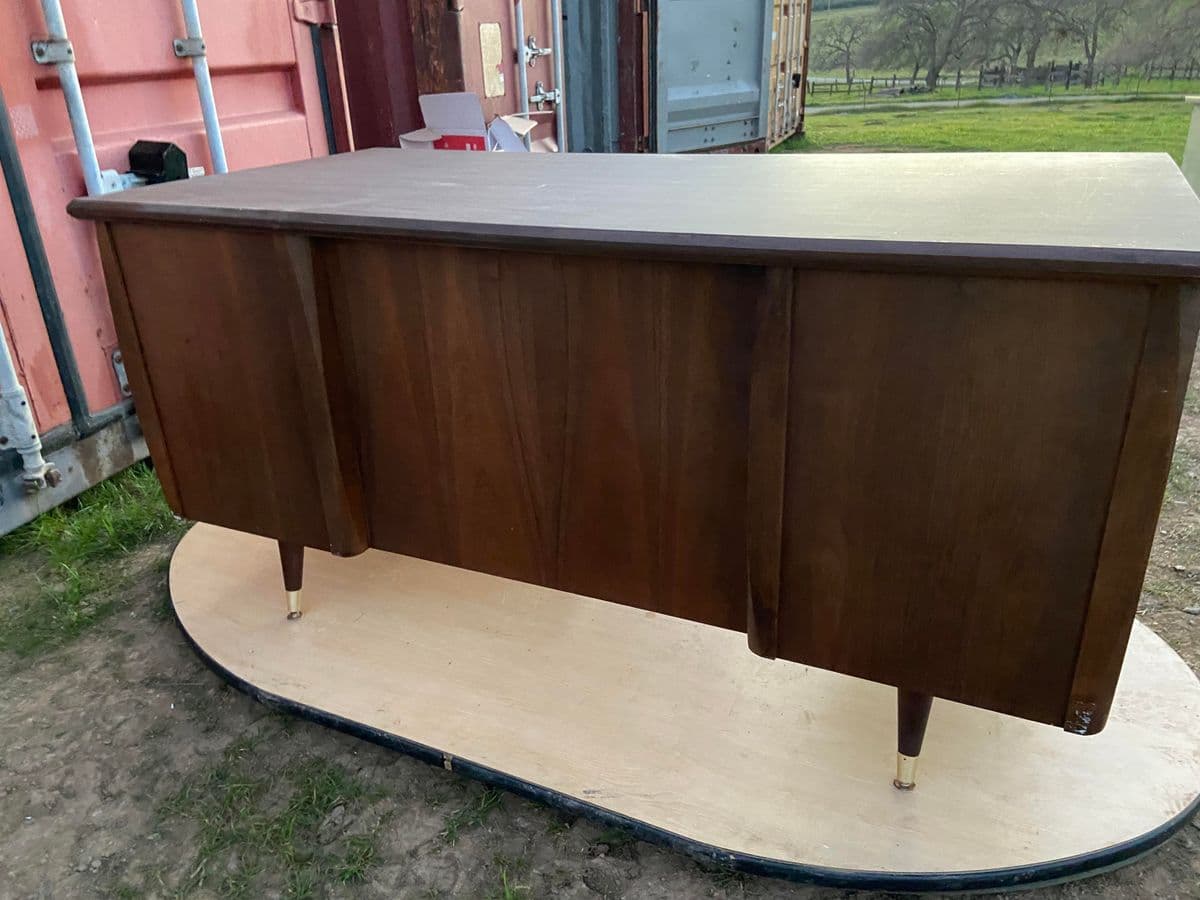 Mid 20th Century Anderson Style Executive Desk - Thumbnail 6