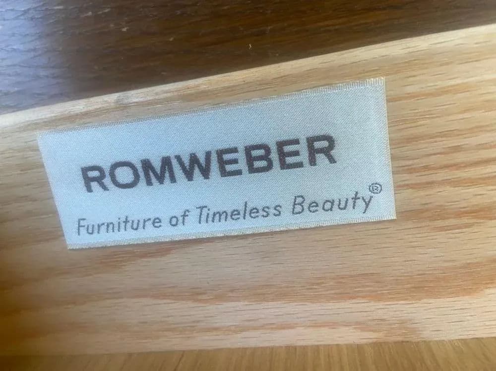 Mid 20th Century Romweber Viking Oak Side Tables - a Pair - Thumbnail 7