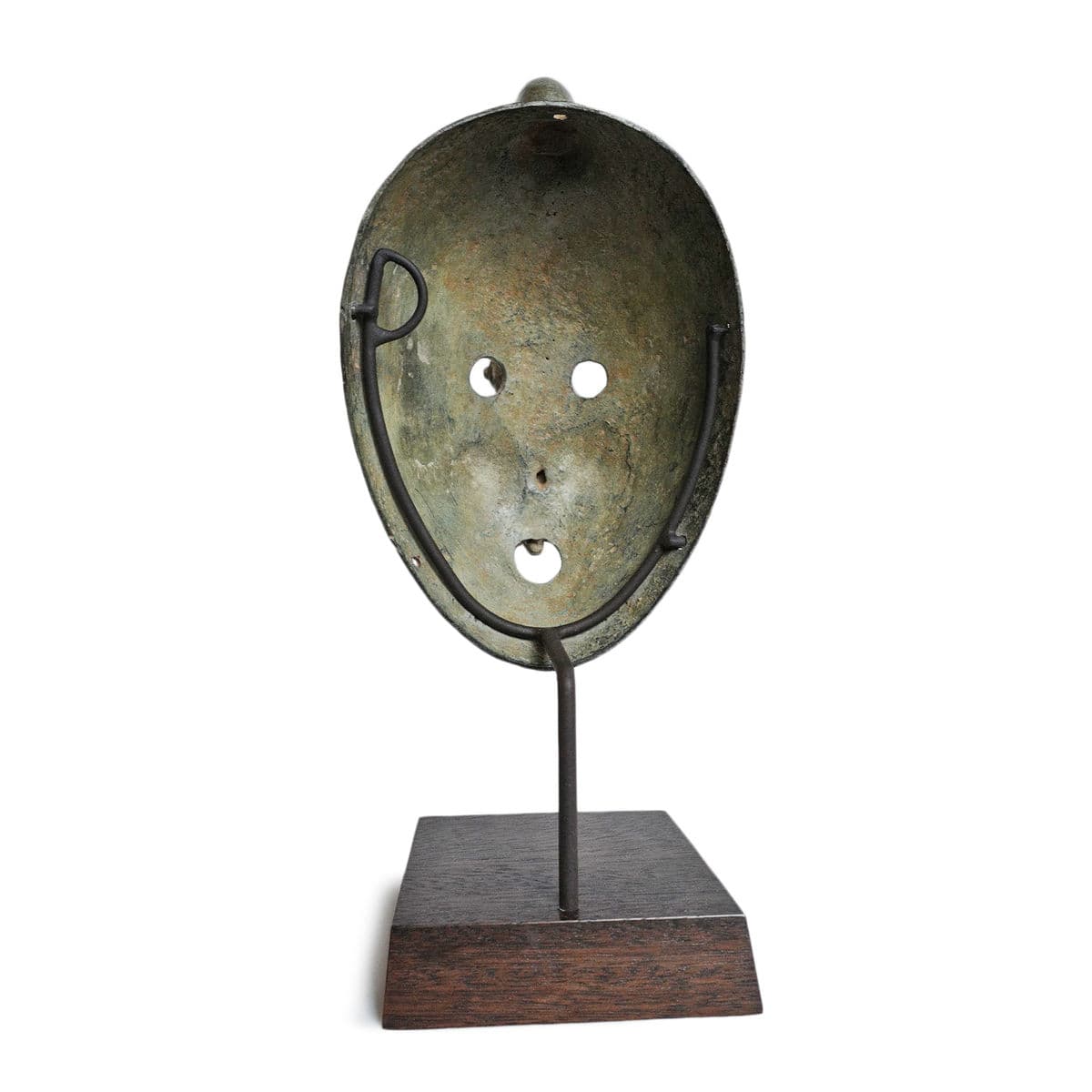 Kulango Bronze Hornbill Mask - Thumbnail 7