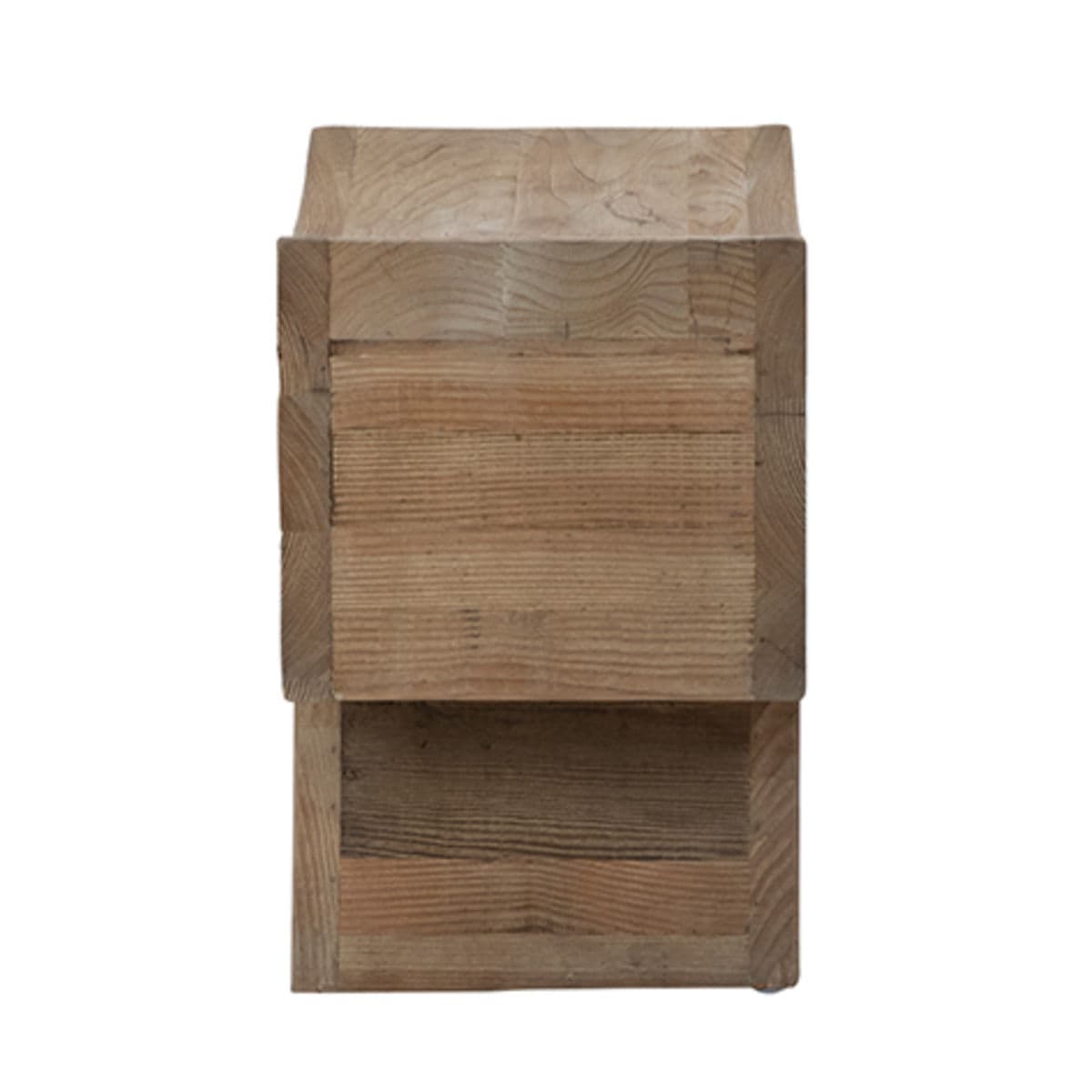 Modern T Pine Stool - Thumbnail 7