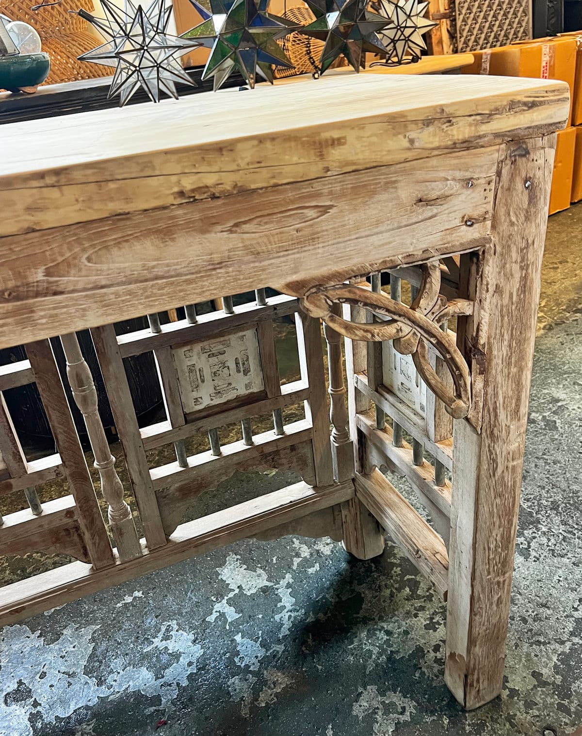 Old Balcony Console Table - Thumbnail 7