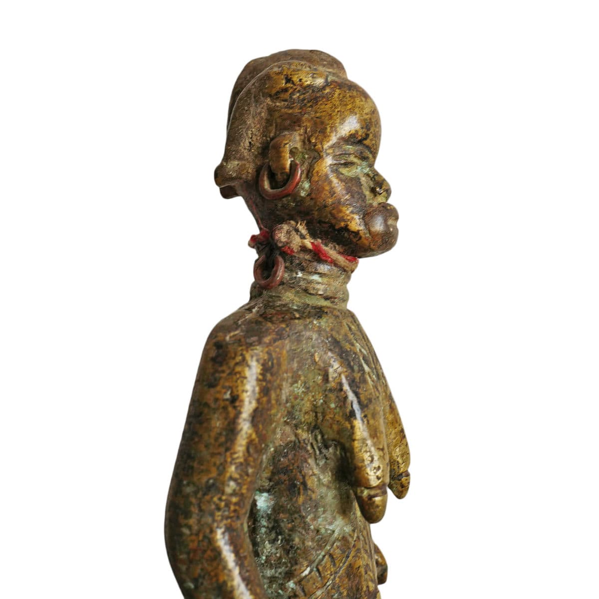 Pair of Old Brass Dan Figures - Thumbnail 7