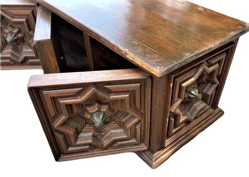 Spanish Colonial Style Artes De México Storage Coffers -- for Use as Benches or Cocktail Tables - a Pair - Vintage 1960s - Thumbnail 8