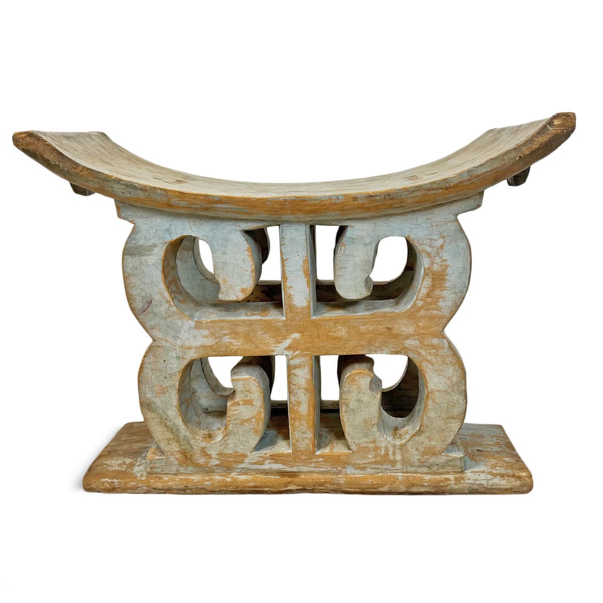 Original Vintage Asante Stool - Thumbnail 8