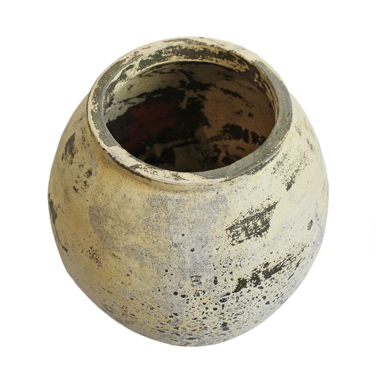 Sautern Yellow Earth Ware Pot - Thumbnail 8
