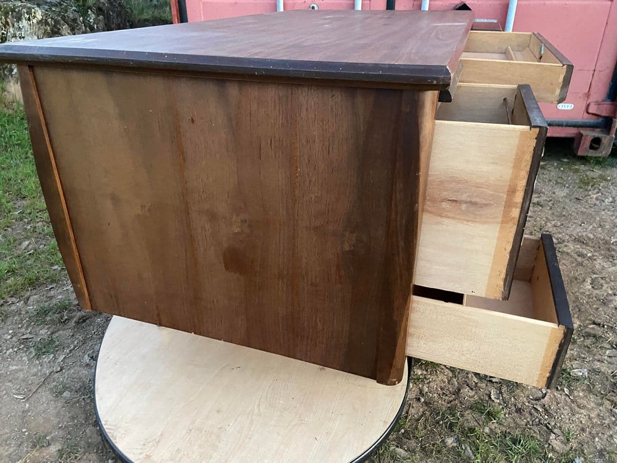 Mid 20th Century Anderson Style Executive Desk - Thumbnail 7