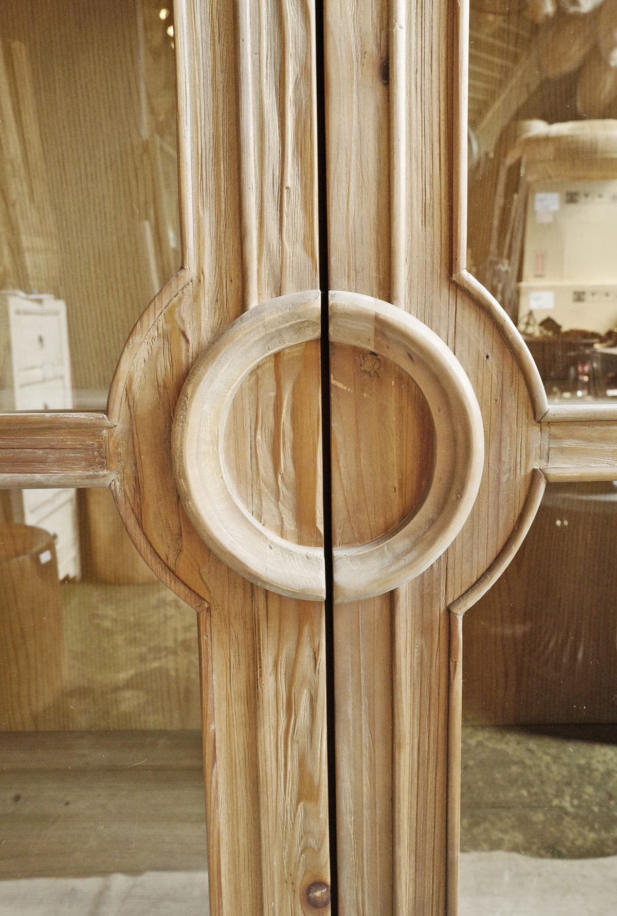 Sutton Salvaged Wood Display Cabinet - Thumbnail 8