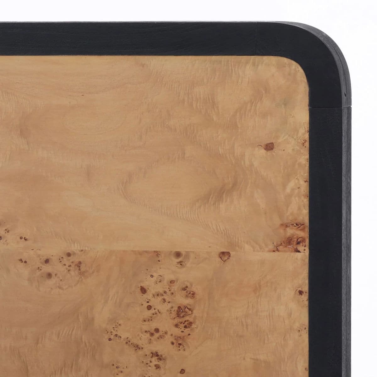 Modern Burl Wood King Bed - Thumbnail 8