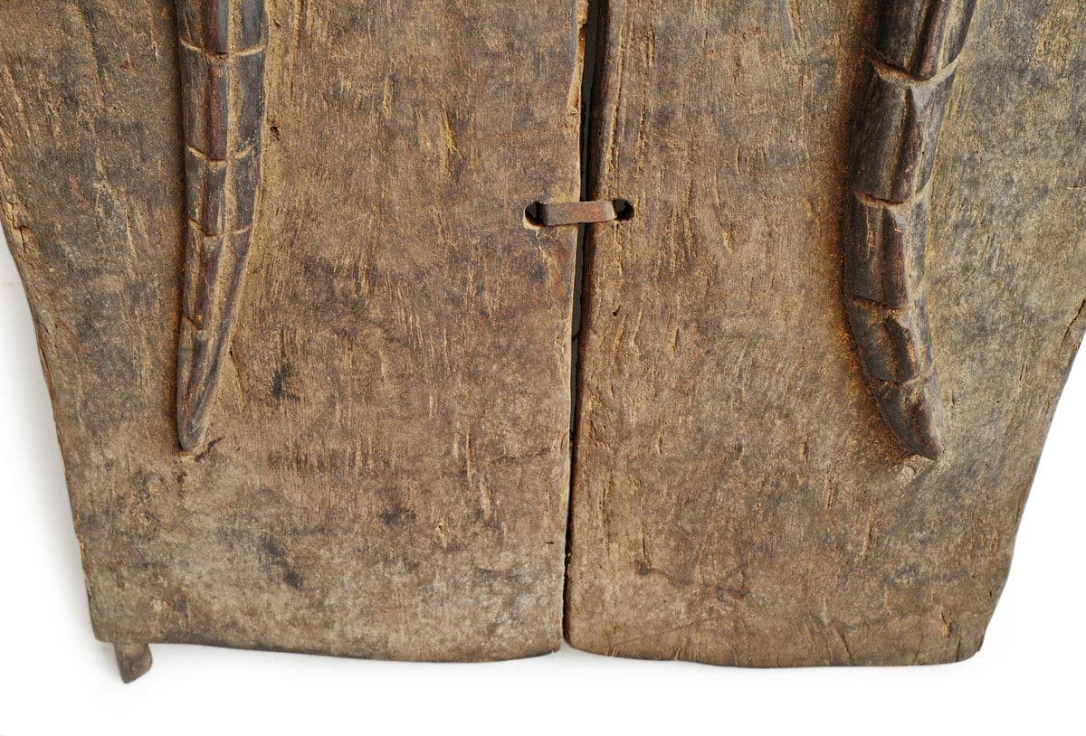 Authentic Old Dogon Crocodile Grain Door - Thumbnail 8