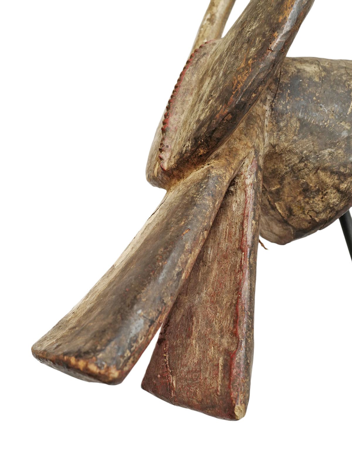 Chamba Mangam Buffalo Mask on Stand - Thumbnail 8