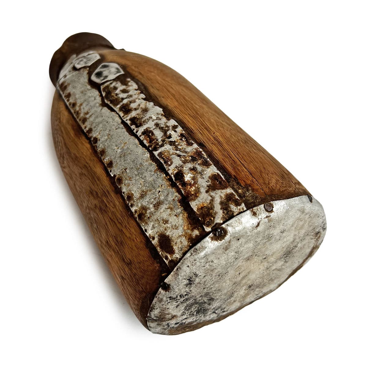 Vintage Tutsi Wood Pot - Thumbnail 8