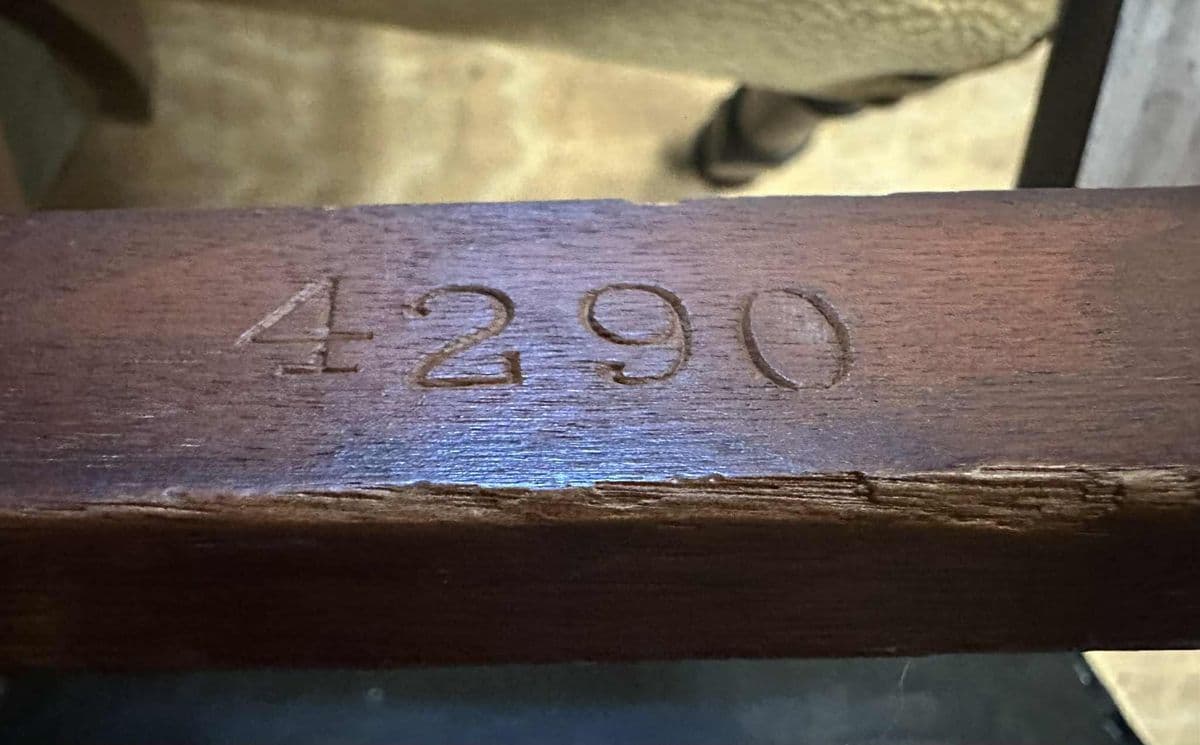 Baker Furniture Attributed 1920s Antique Carved Walnut Renaissance Revival Dining Chairs With New Kravet Seat Upholstery - Set of 4 - Thumbnail 8