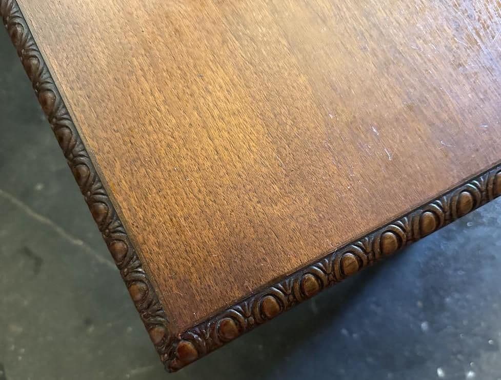 Antique 1920s Spanish Revival Walnut and Burlwood Cedar Chest - Thumbnail 8