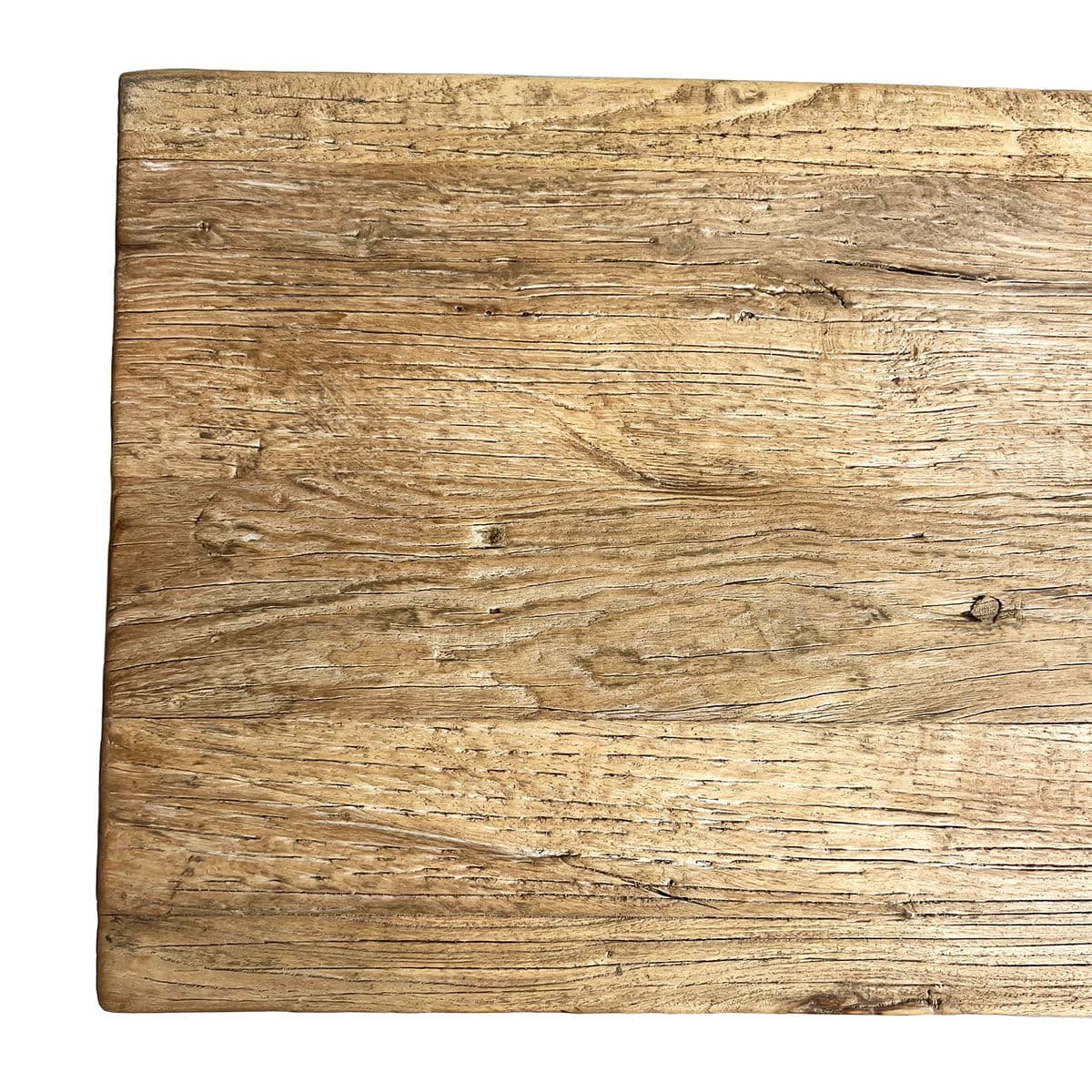 Elm Log Leg Table Bench - Thumbnail 8