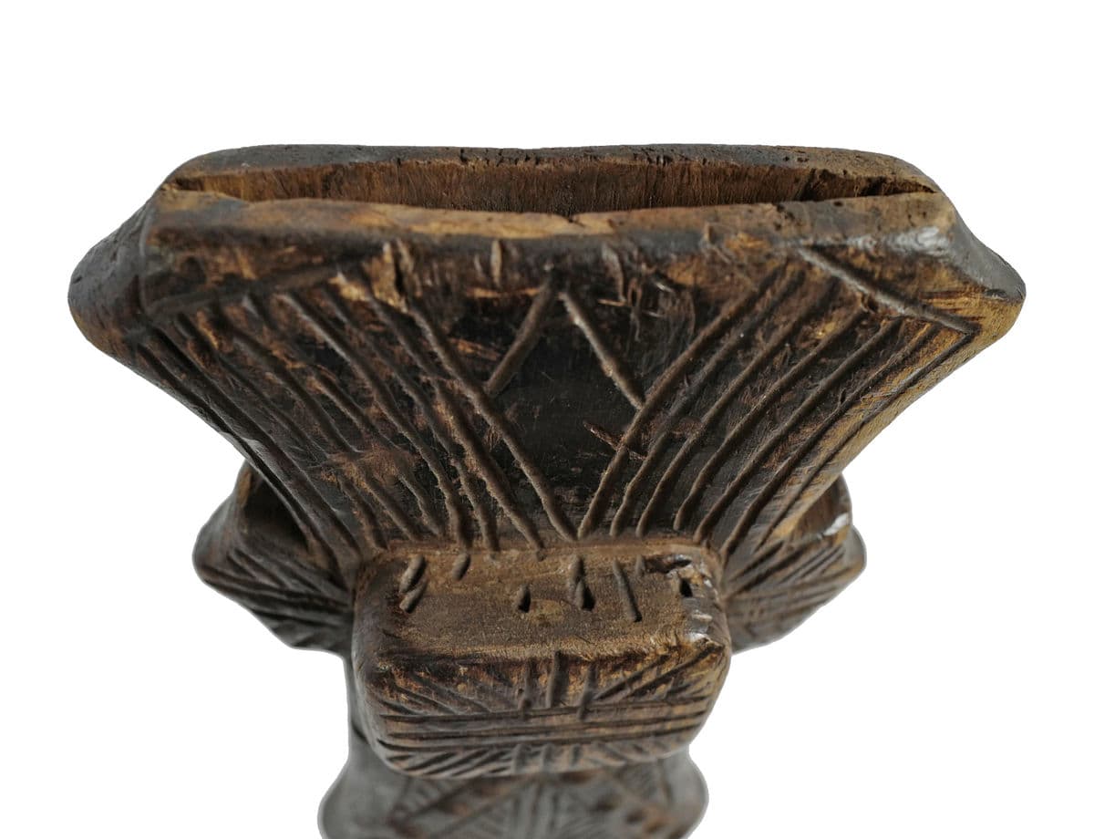 Old Kuba Congo Knife - Thumbnail 8