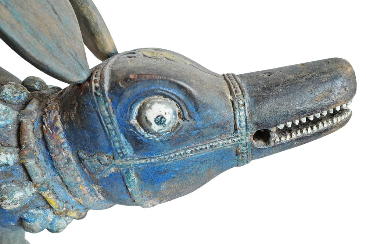 Antique Thai Makara Figure - Thumbnail 8