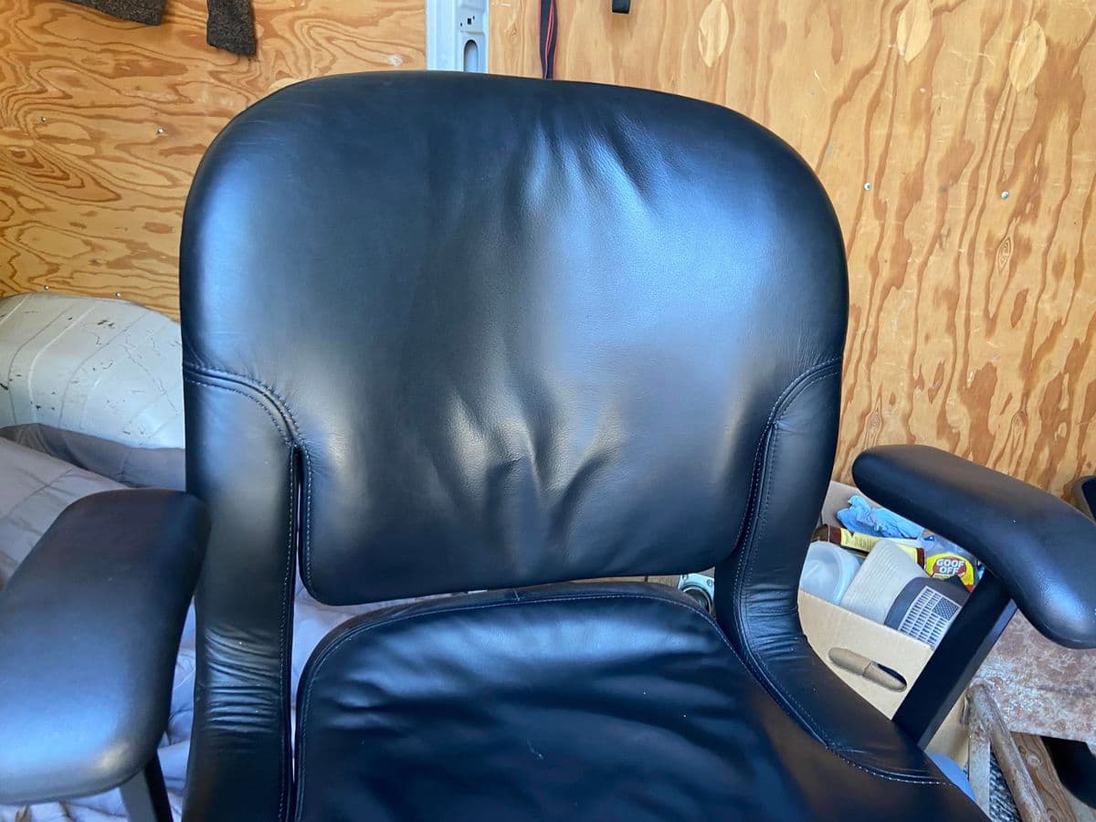Vintage Herman Miller Equa Leather Office Chair - Thumbnail 7
