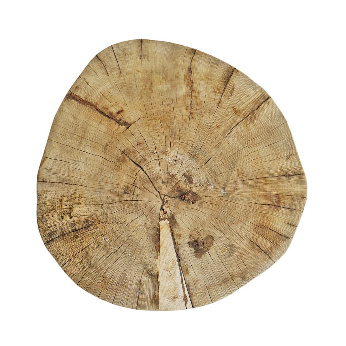 Rustic Naga Three Leg Wood Table - Thumbnail 8