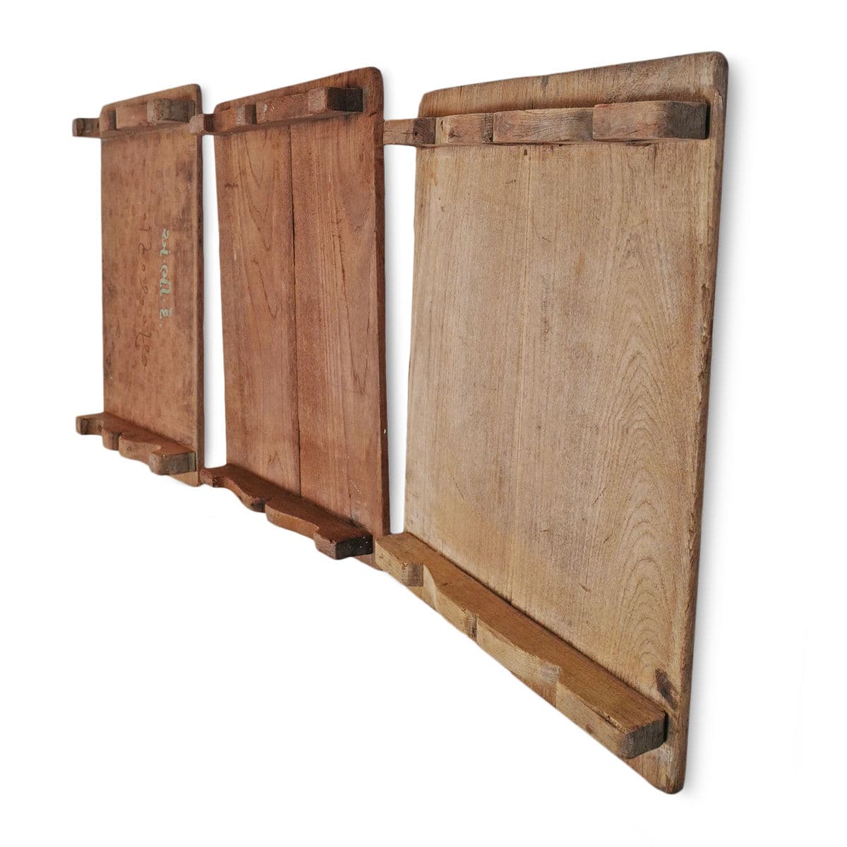 Vintage Teak Low Bajot Tray - Thumbnail 8