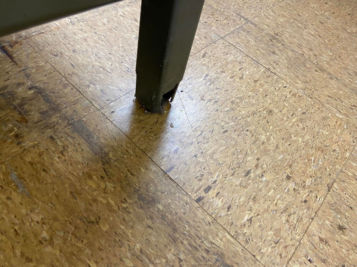 1950s Vintage Mid Century Modern Metal Tanker Desk - Thumbnail 7