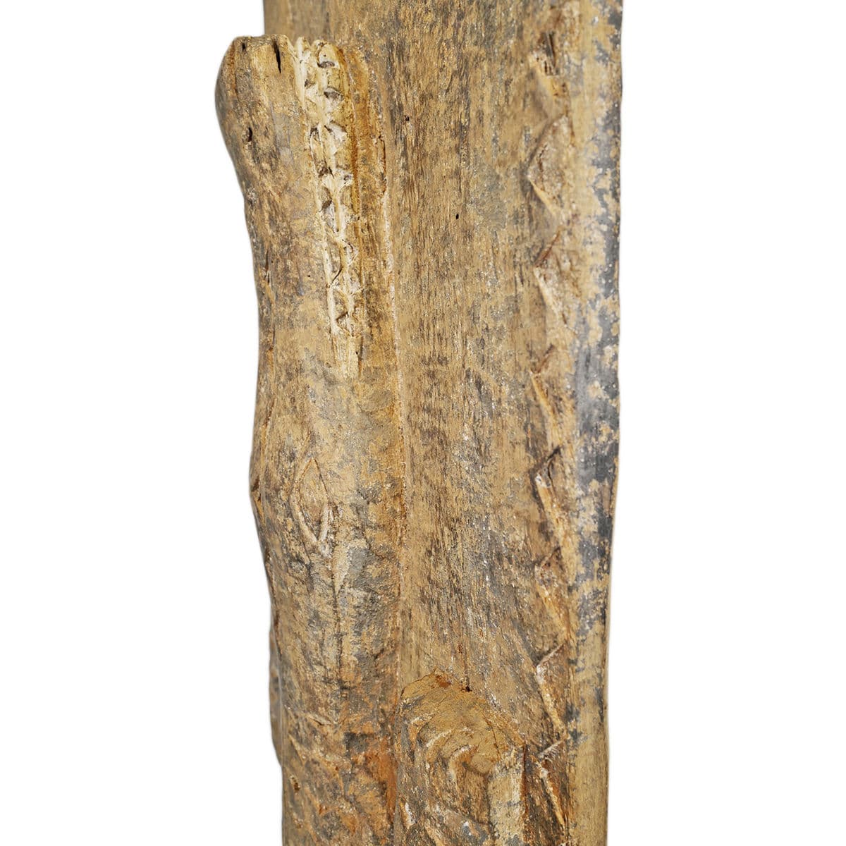 Antique Dogon Alligator Wood Panel - Thumbnail 8
