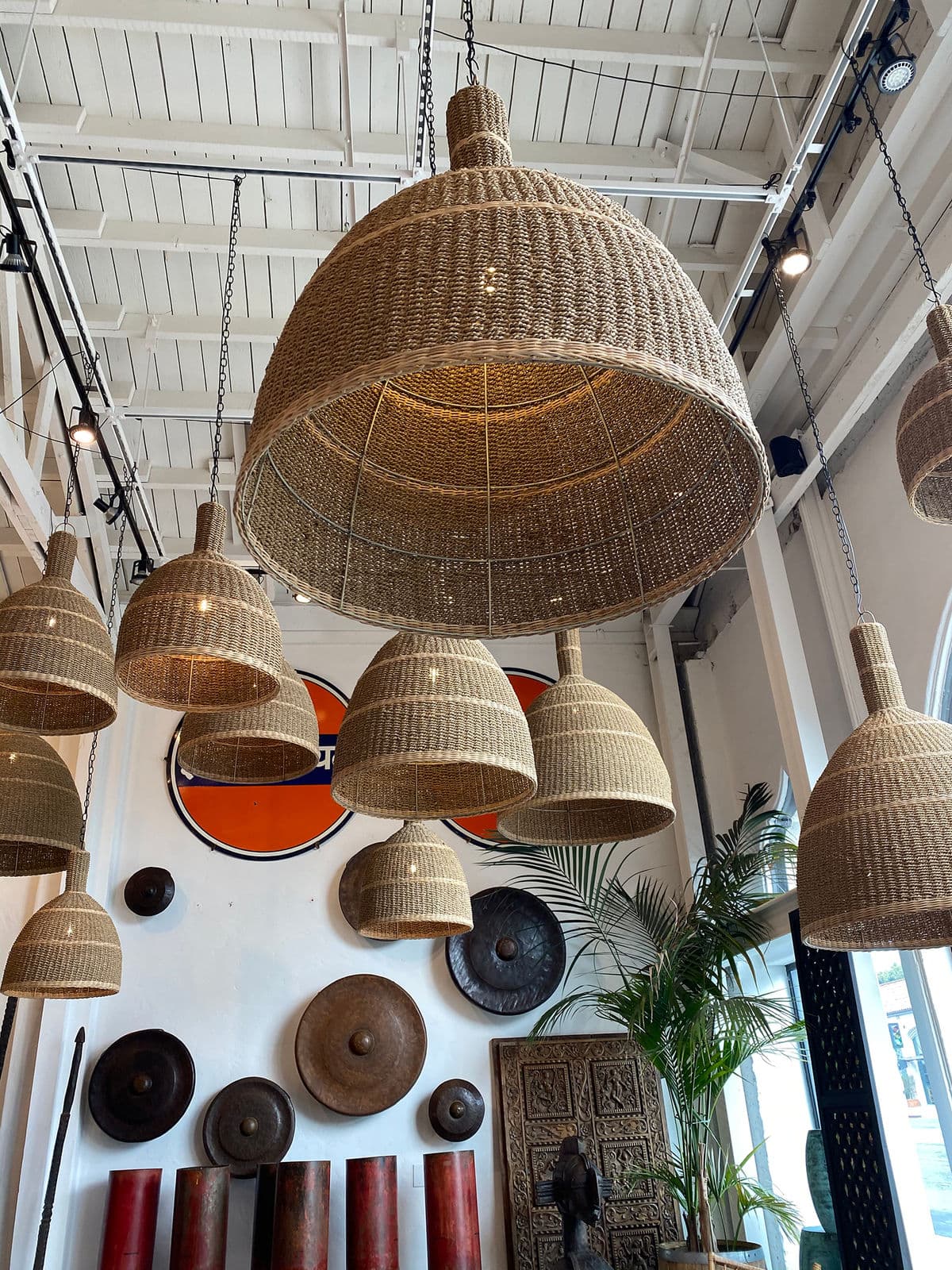 Kuba Seagrass Lantern Medium - Thumbnail 8