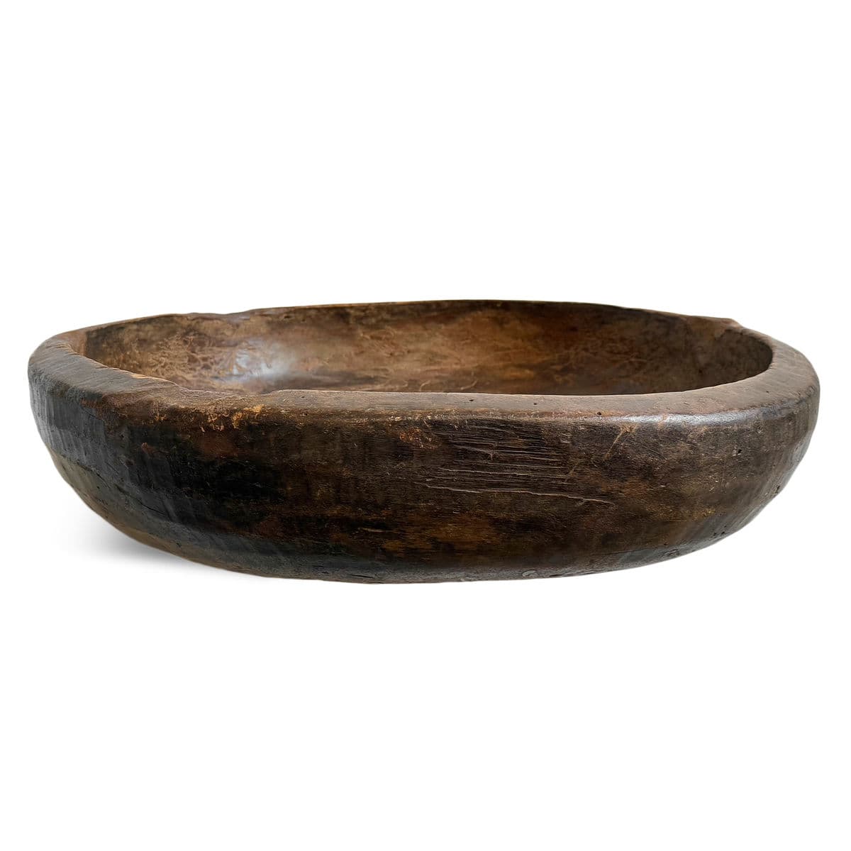 Vintage Large Wood Baga Bowl - Thumbnail 8