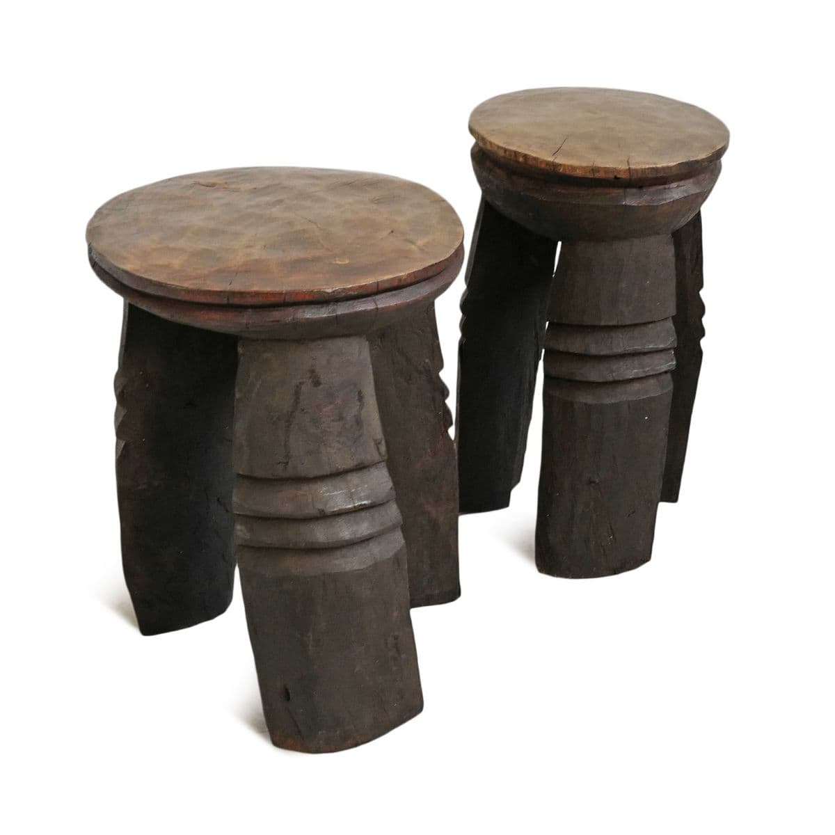 3 Leg Tukara Wood Stool - Thumbnail 8
