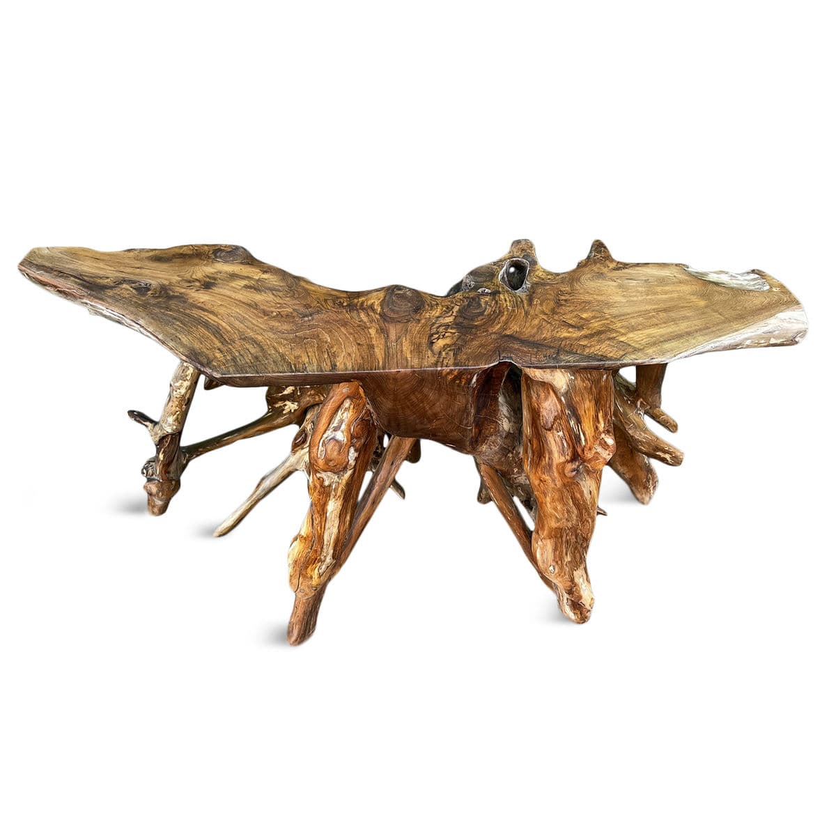 Organic Teak Root Console Table - Thumbnail 8
