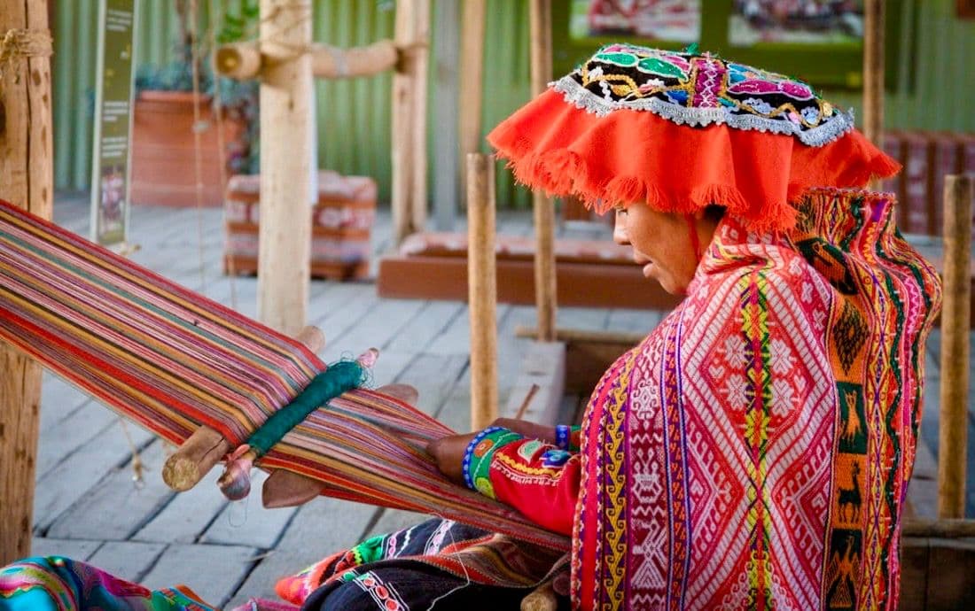 Peruvian Frazada Cusco Pillow - Thumbnail 8