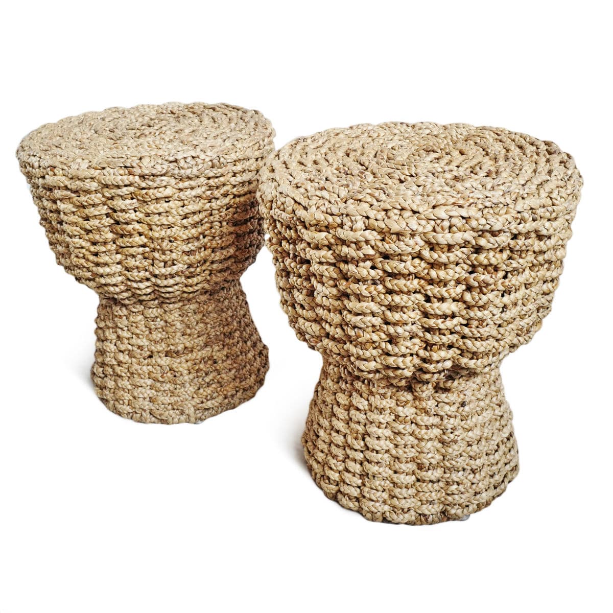 Rattan Braided Rope Stool - Thumbnail 8