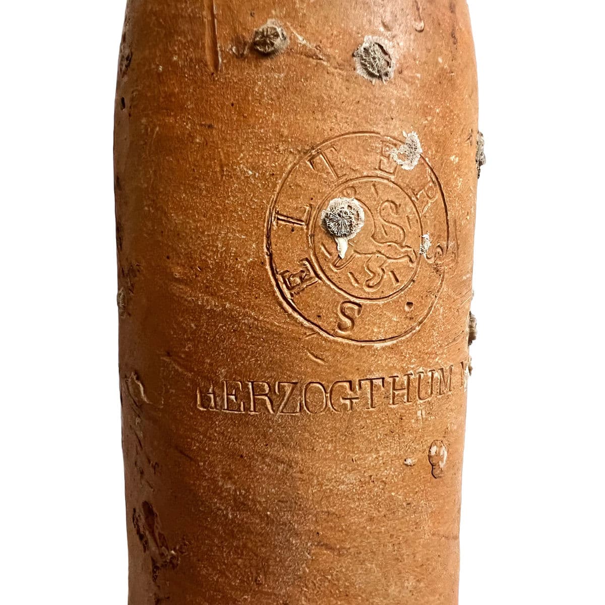 Set of 4 Antique Herzogthum Earthware Bottles - Thumbnail 8