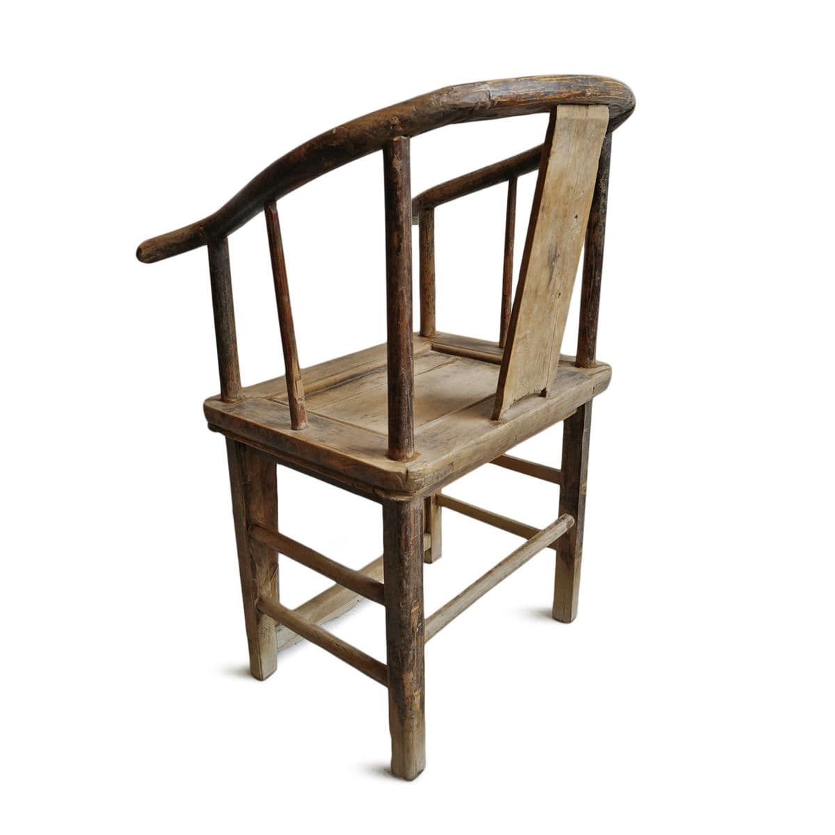 Antique Ming Horseshoe Back Chair - Thumbnail 8