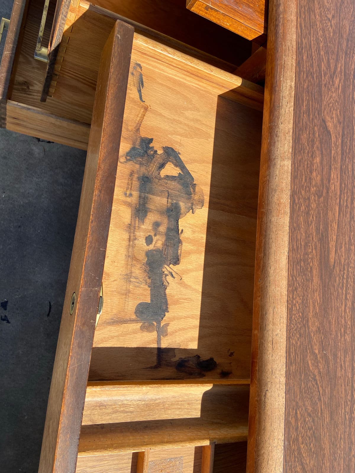 1970s Vintage Mid Century Modern Executive Desk - Thumbnail 7