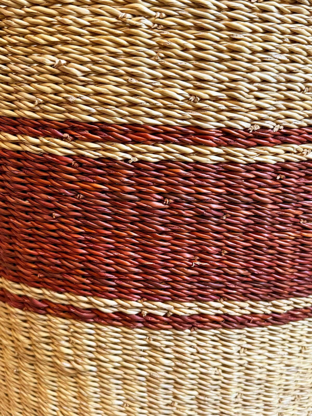 Bolga Basket Set of Three - Thumbnail 8