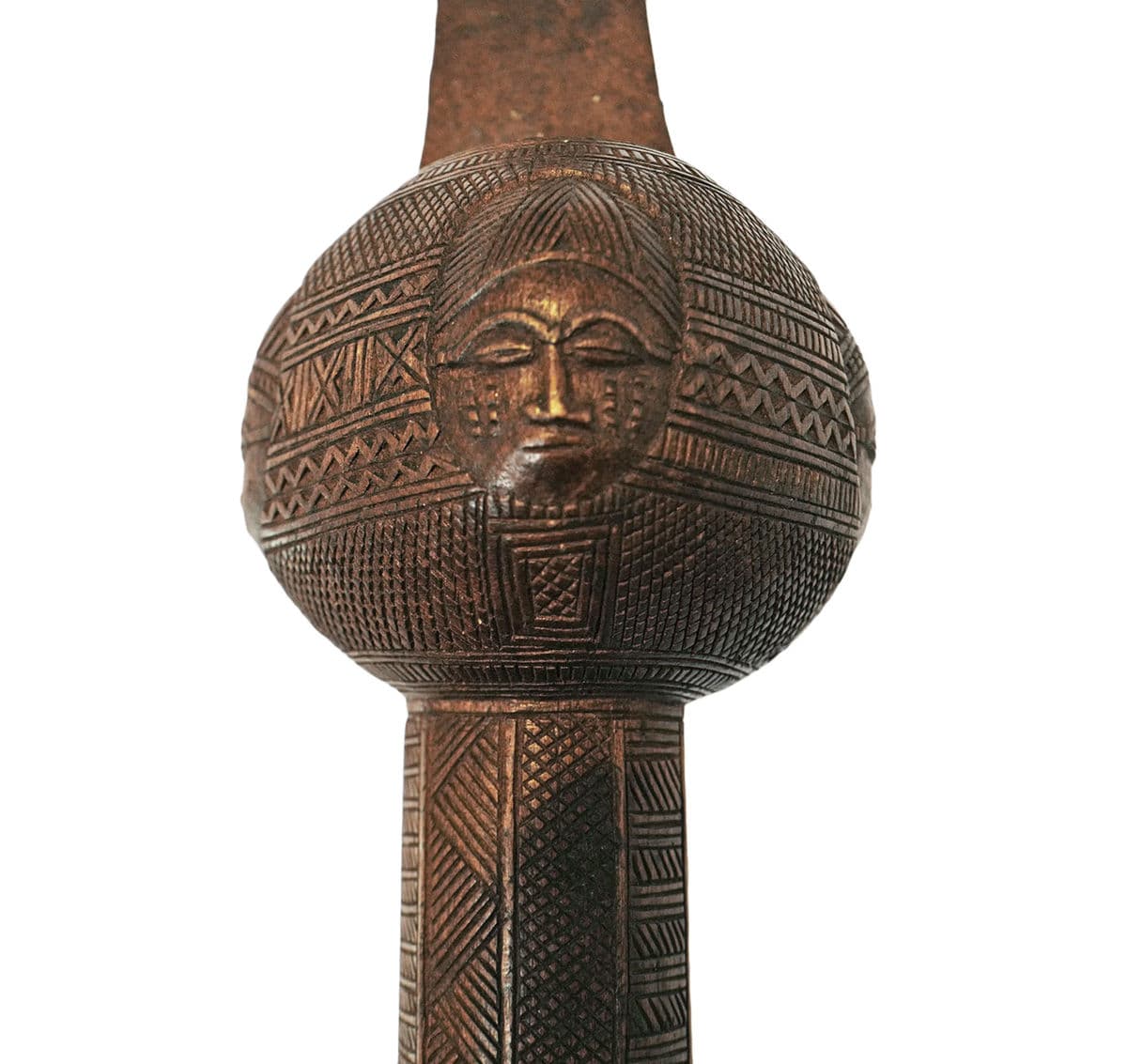 Rare Special Baule Wood Blade Handle - Thumbnail 8