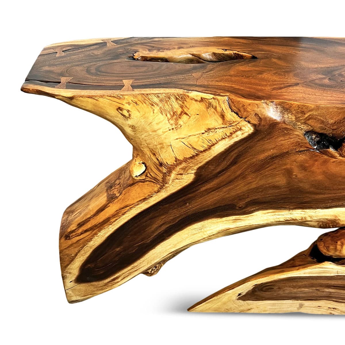 Organic Modern Acacia Console - Thumbnail 8