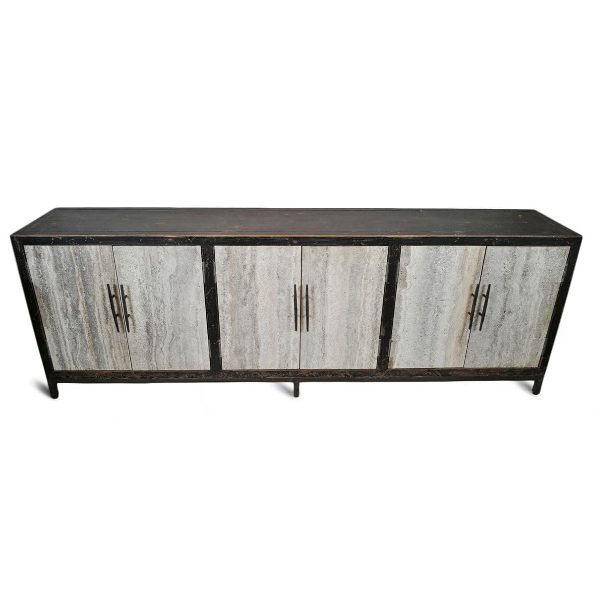 Grey Marble Modern Rustic Sideboard - Thumbnail 8