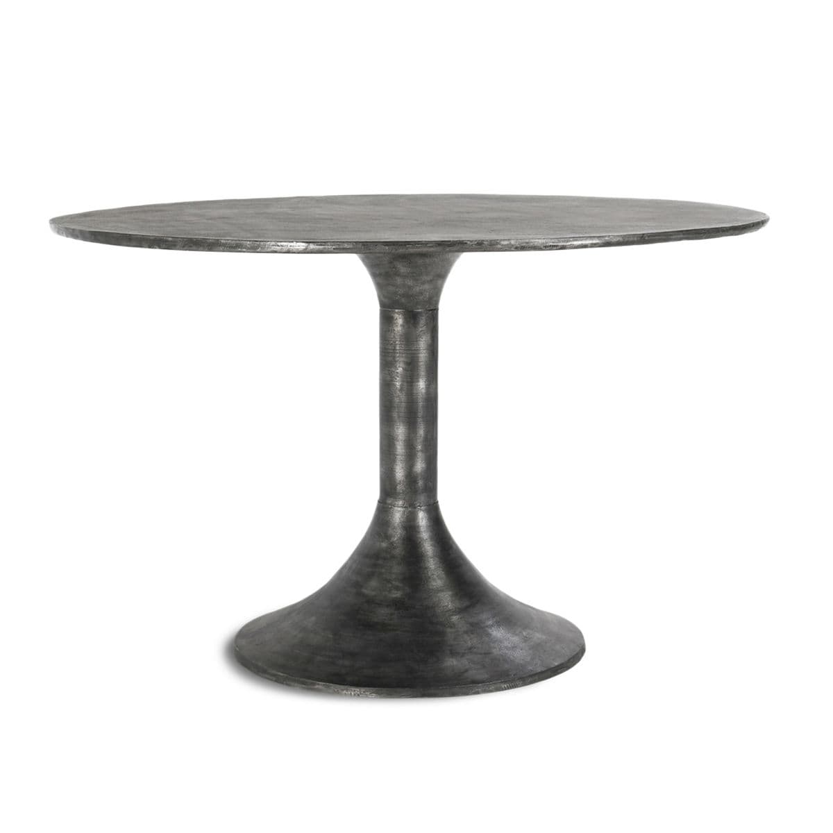 Gunmetal Round Dining Table 48 - Thumbnail 8